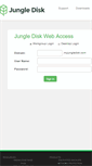 Mobile Screenshot of beta.myjungledisk.com